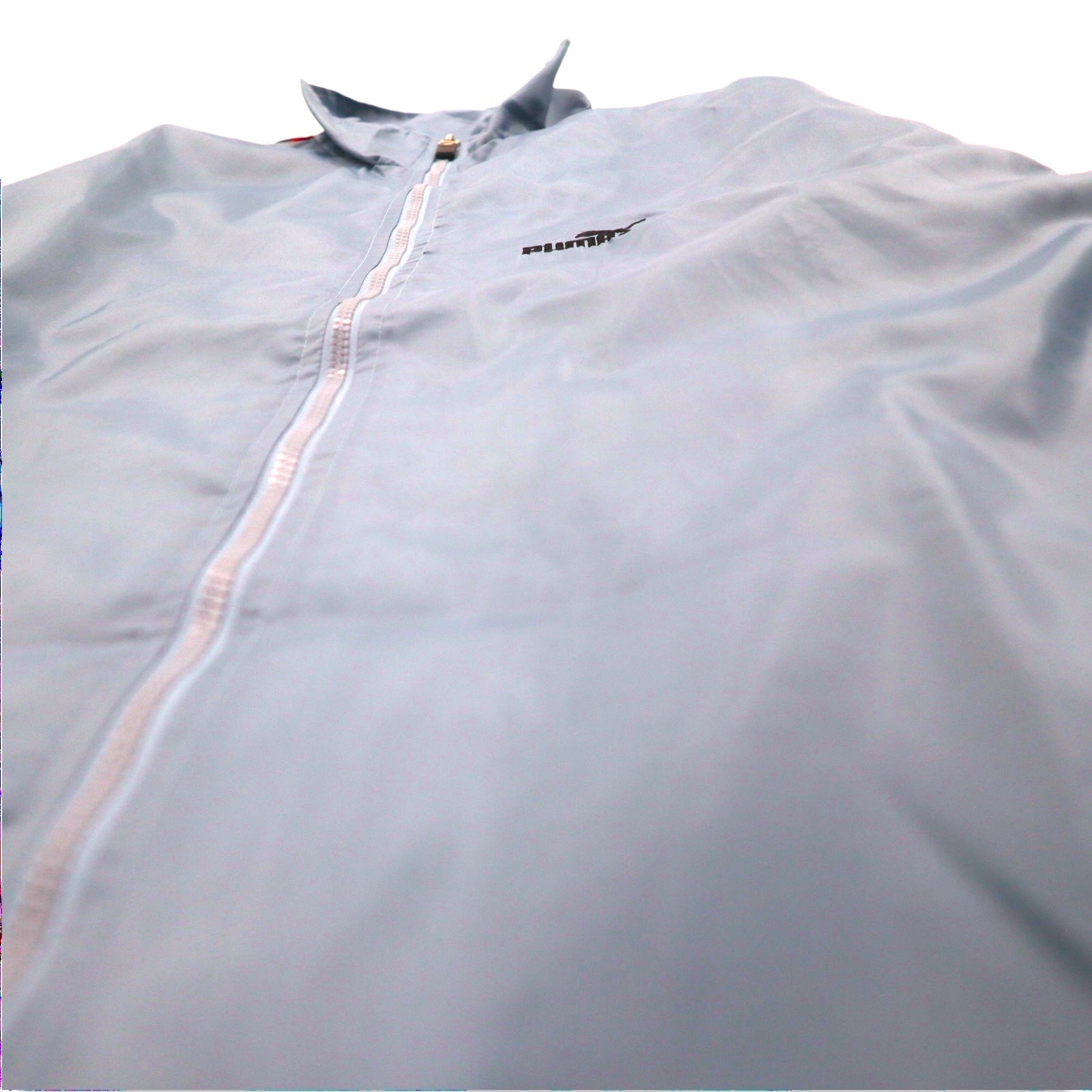 PUMA Anni '90 Tuta Track Jacket Completo L Grigio Strisce Laterali Nuovo con Etichetta