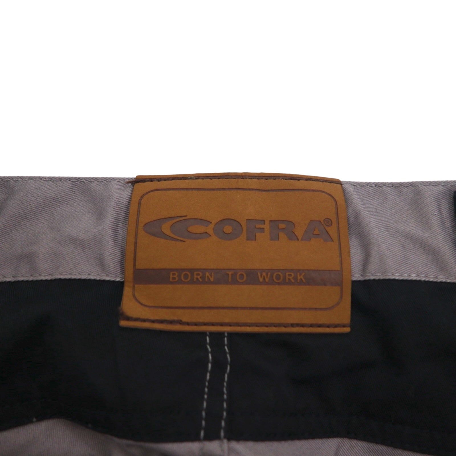 COFRA Euro Work Pantaloni Cargo Utilità Double Knee, Pantaloni da Lavoro, M, Grigio, Cotone, Poliestere