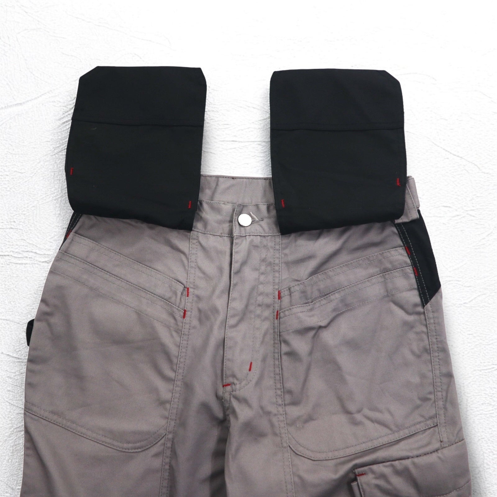 COFRA Euro Work Pantaloni Cargo Utilità Double Knee, Pantaloni da Lavoro, M, Grigio, Cotone, Poliestere
