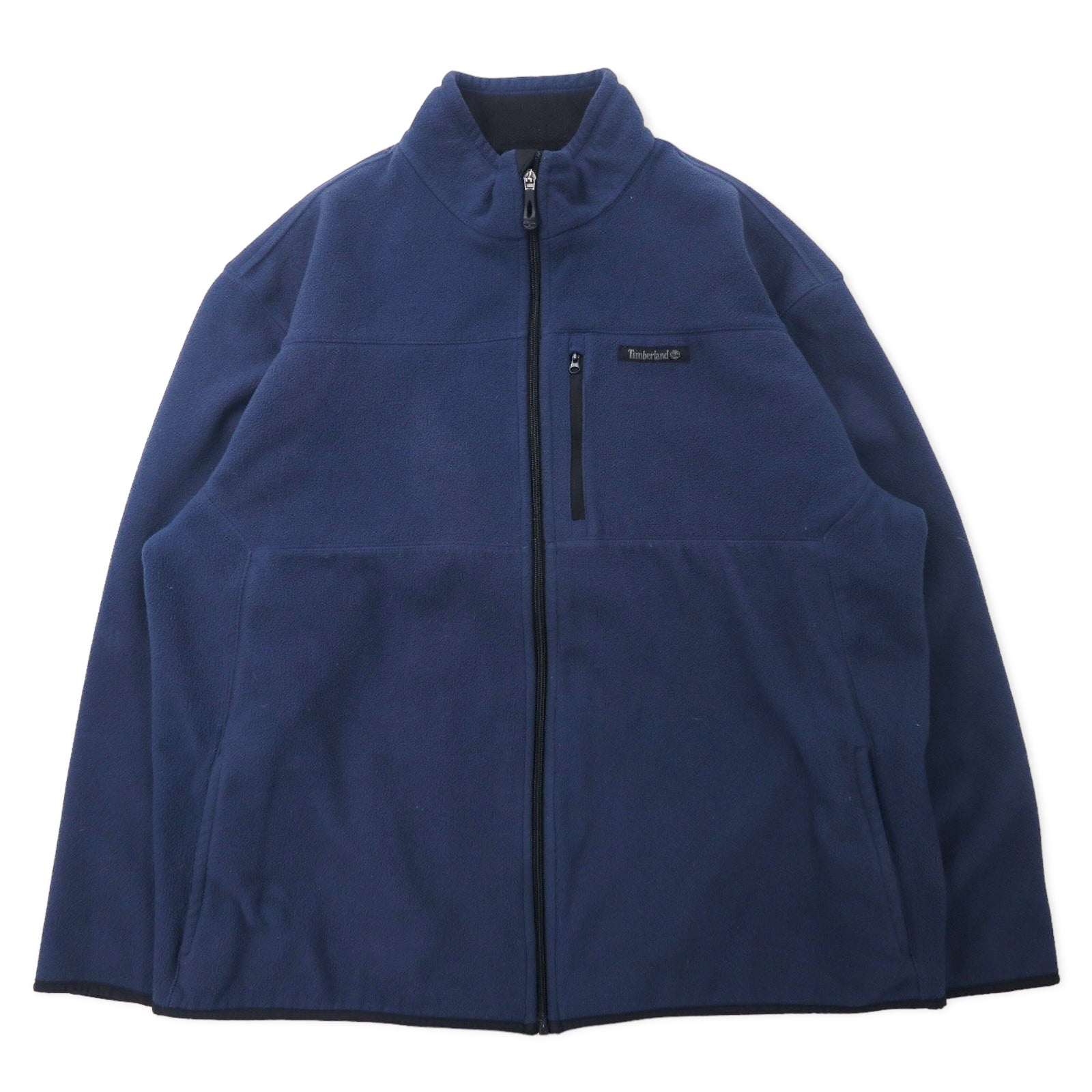 Giacca in pile con zip intera Timberland XL Blu navy Poliestere