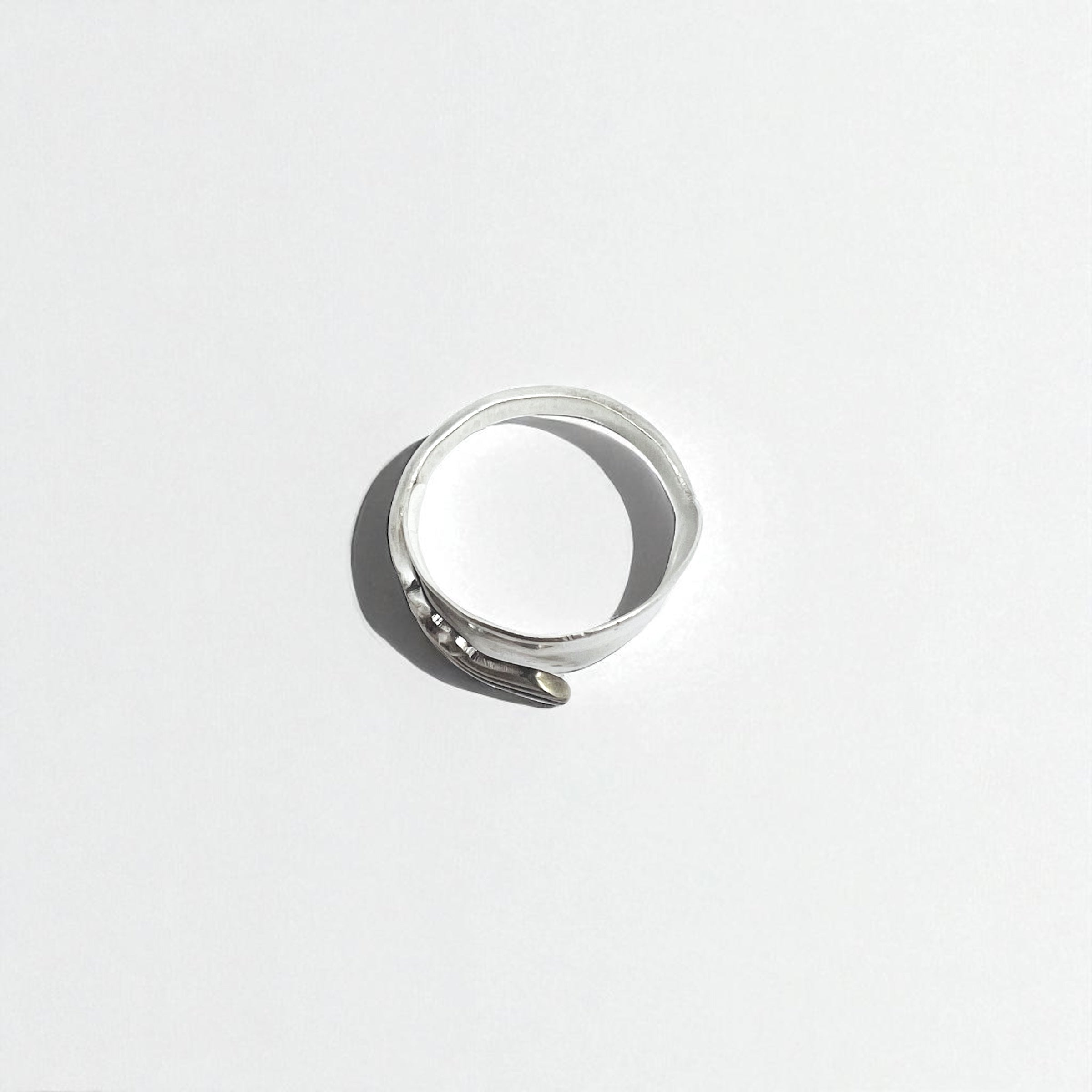 Vintage Spoon Ring アンティーク スプーンリング 指輪 19号 シルバー