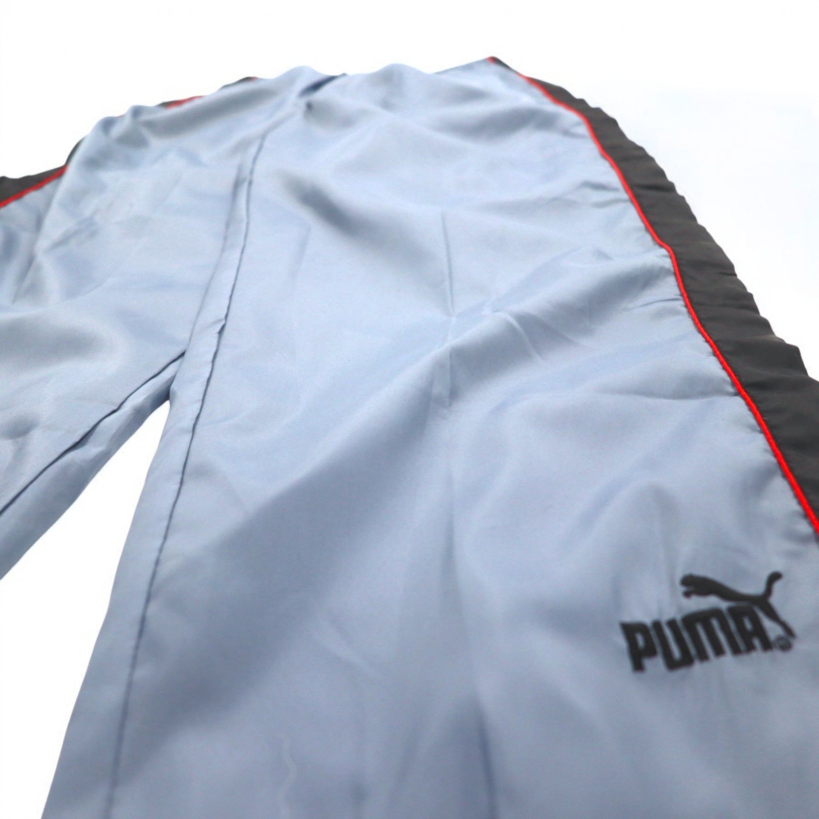 PUMA Anni '90 Tuta Track Jacket Completo L Grigio Strisce Laterali Nuovo con Etichetta