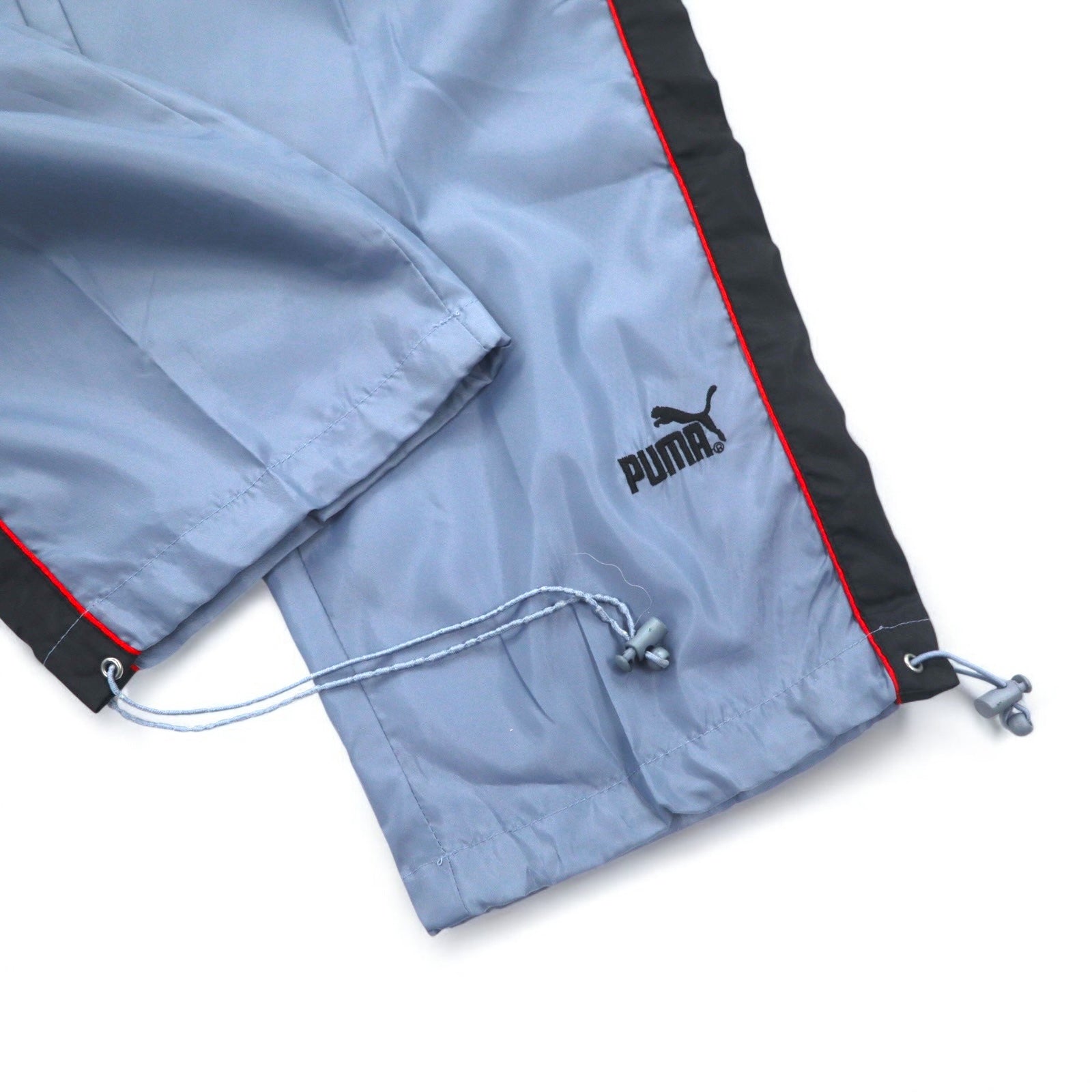 PUMA Anni '90 Tuta Track Jacket Completo L Grigio Strisce Laterali Nuovo con Etichetta