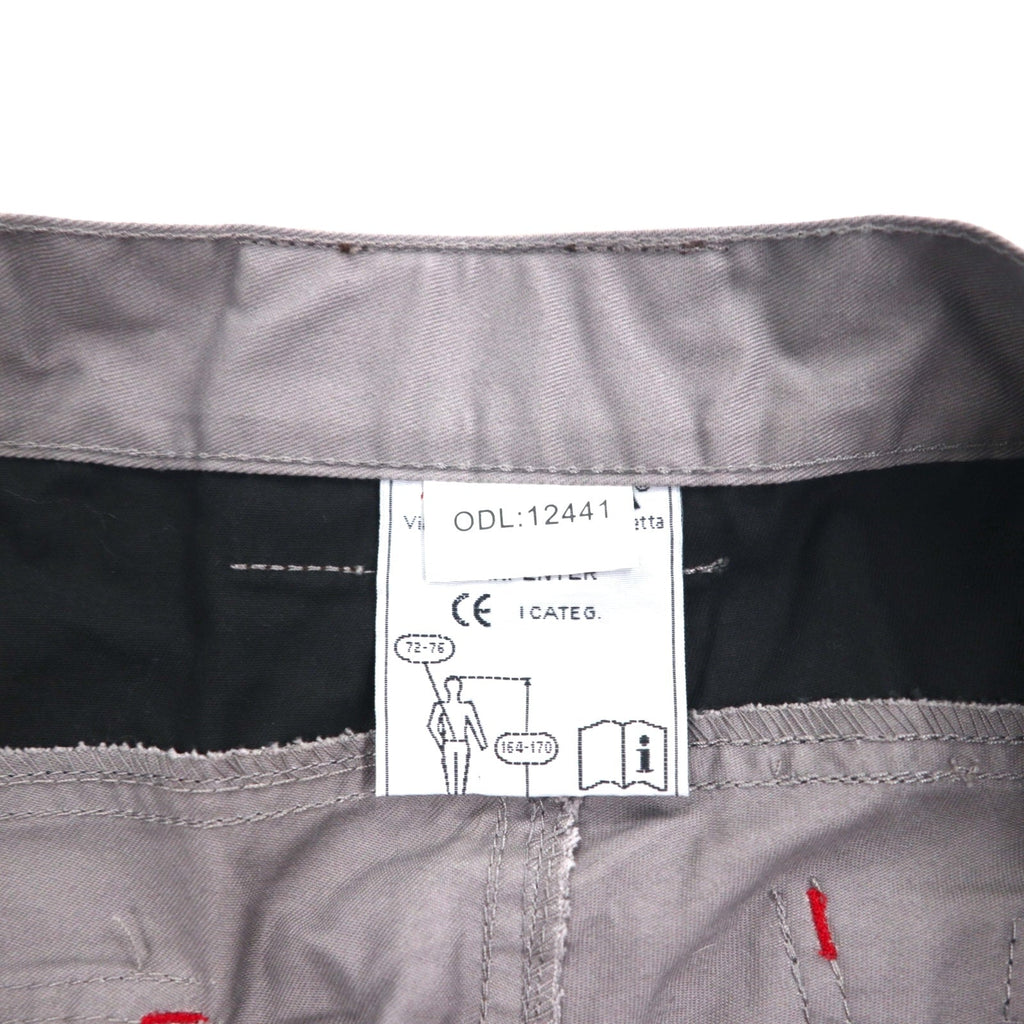 COFRA Euro Work Pantaloni Cargo Utilità Double Knee, Pantaloni da Lavoro, M, Grigio, Cotone, Poliestere
