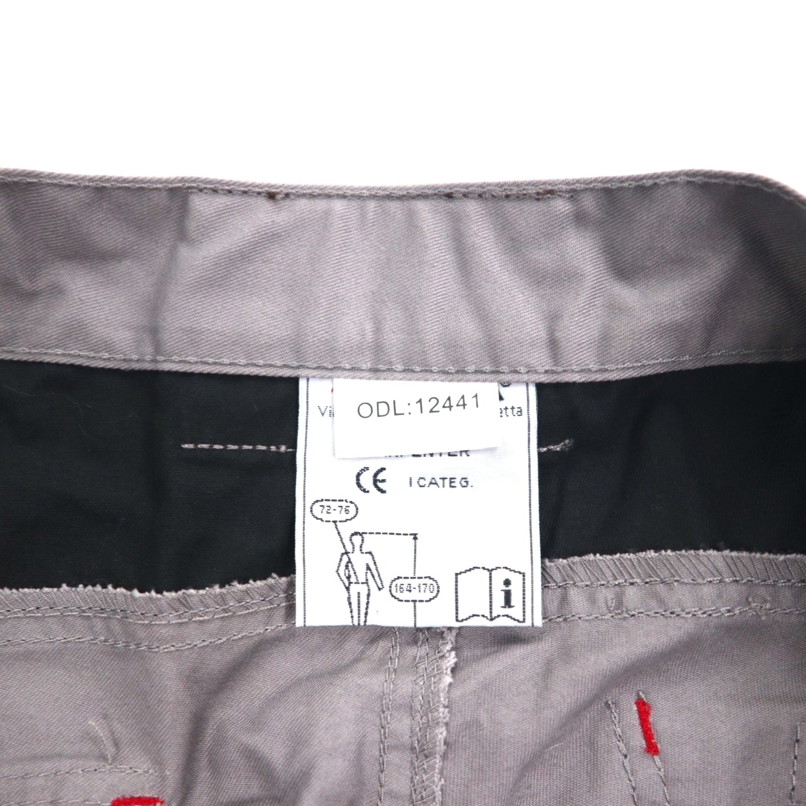 COFRA Euro Work Pantaloni Cargo Utilità Double Knee, Pantaloni da Lavoro, M, Grigio, Cotone, Poliestere