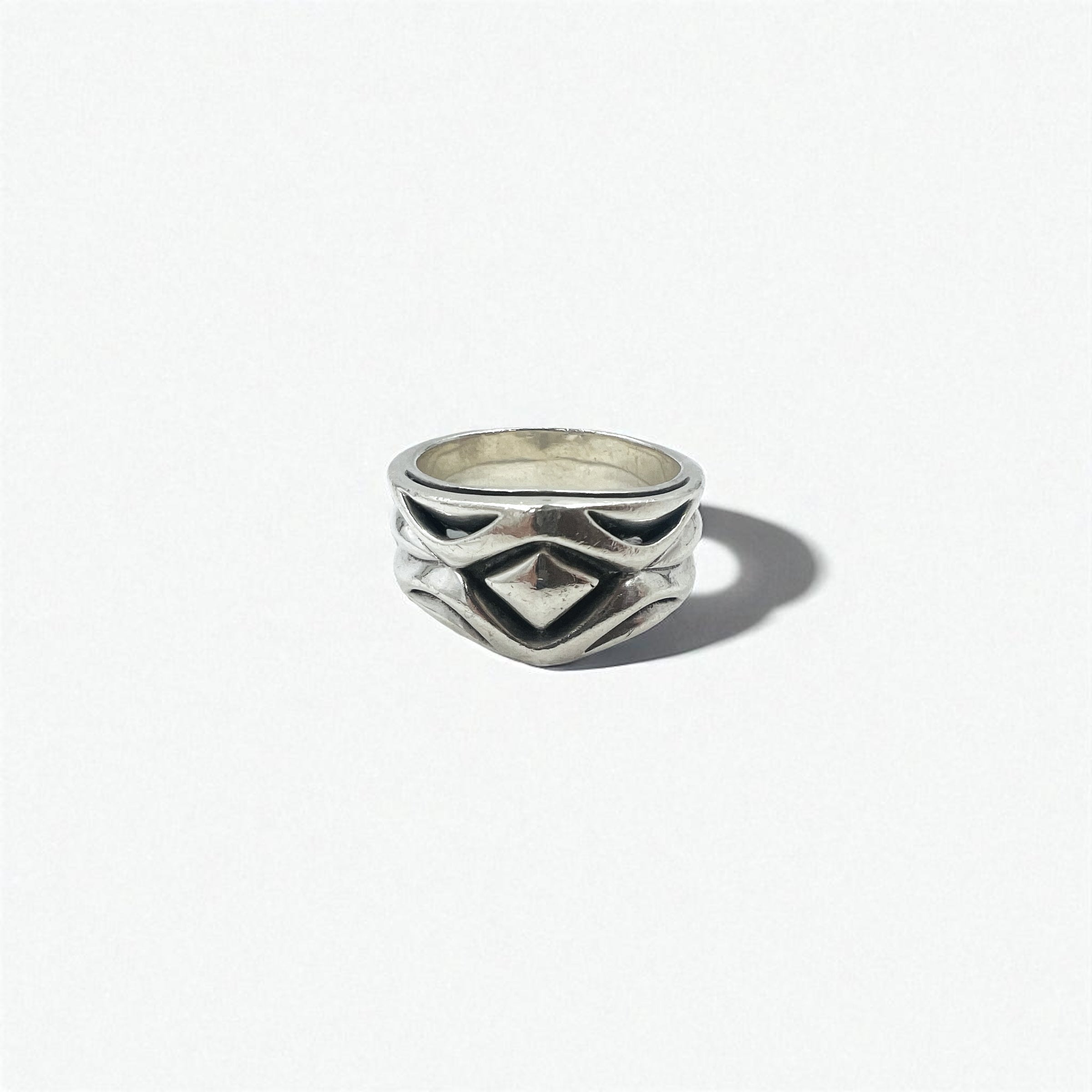 M's COLLECTION Anello in argento Misura 18 Argento 925