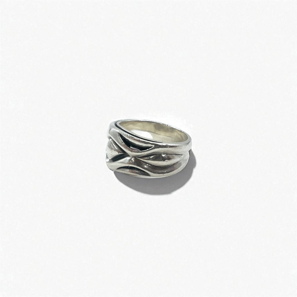 M's COLLECTION Anello in argento Misura 18 Argento 925