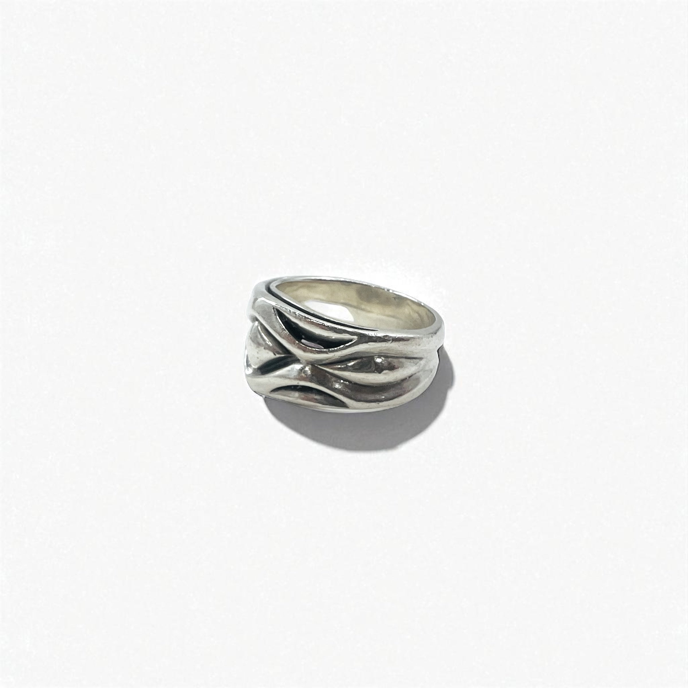 M's COLLECTION Anello in argento Misura 18 Argento 925