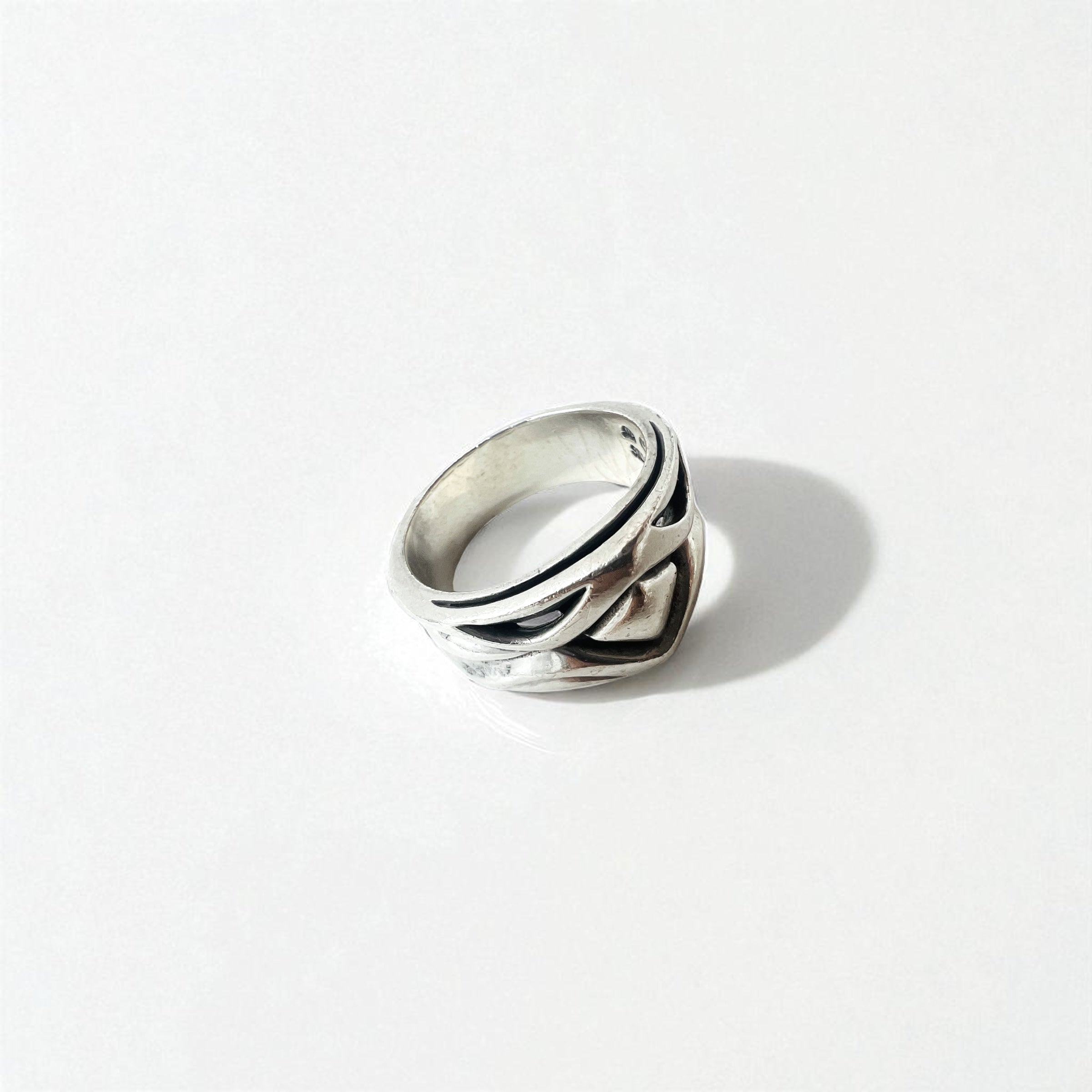 M's COLLECTION Anello in argento Misura 18 Argento 925