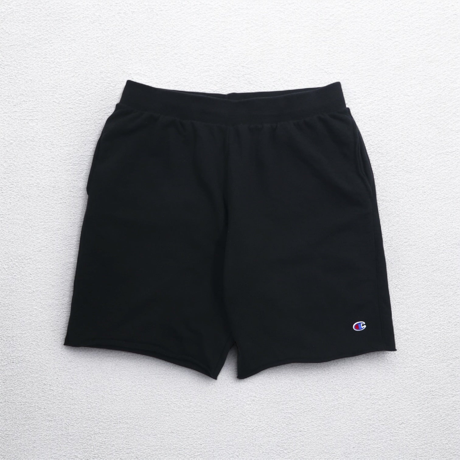 Champion リバースウィーブ REVERSE WEAVE カットオフ スウェットショートパンツ ハーフパンツ 2XL ブラック 青単タグ 復刻 ホンジュラス製