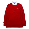 TOMMY HILFIGER Maglia rugby M Rosso Cotone Logo ricamato MW0MW06611