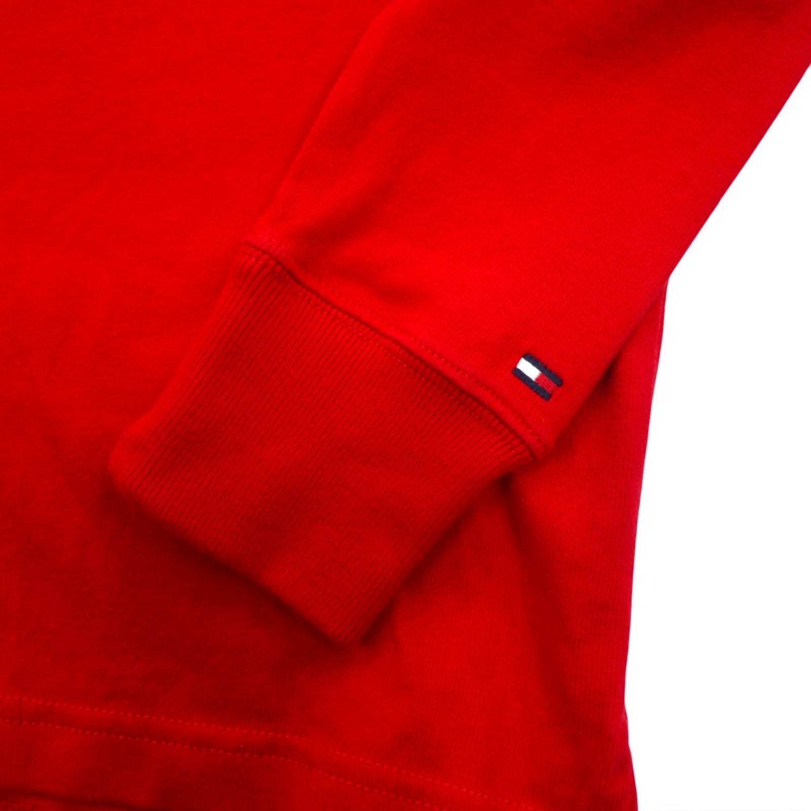 TOMMY HILFIGER Maglia rugby M Rosso Cotone Logo ricamato MW0MW06611