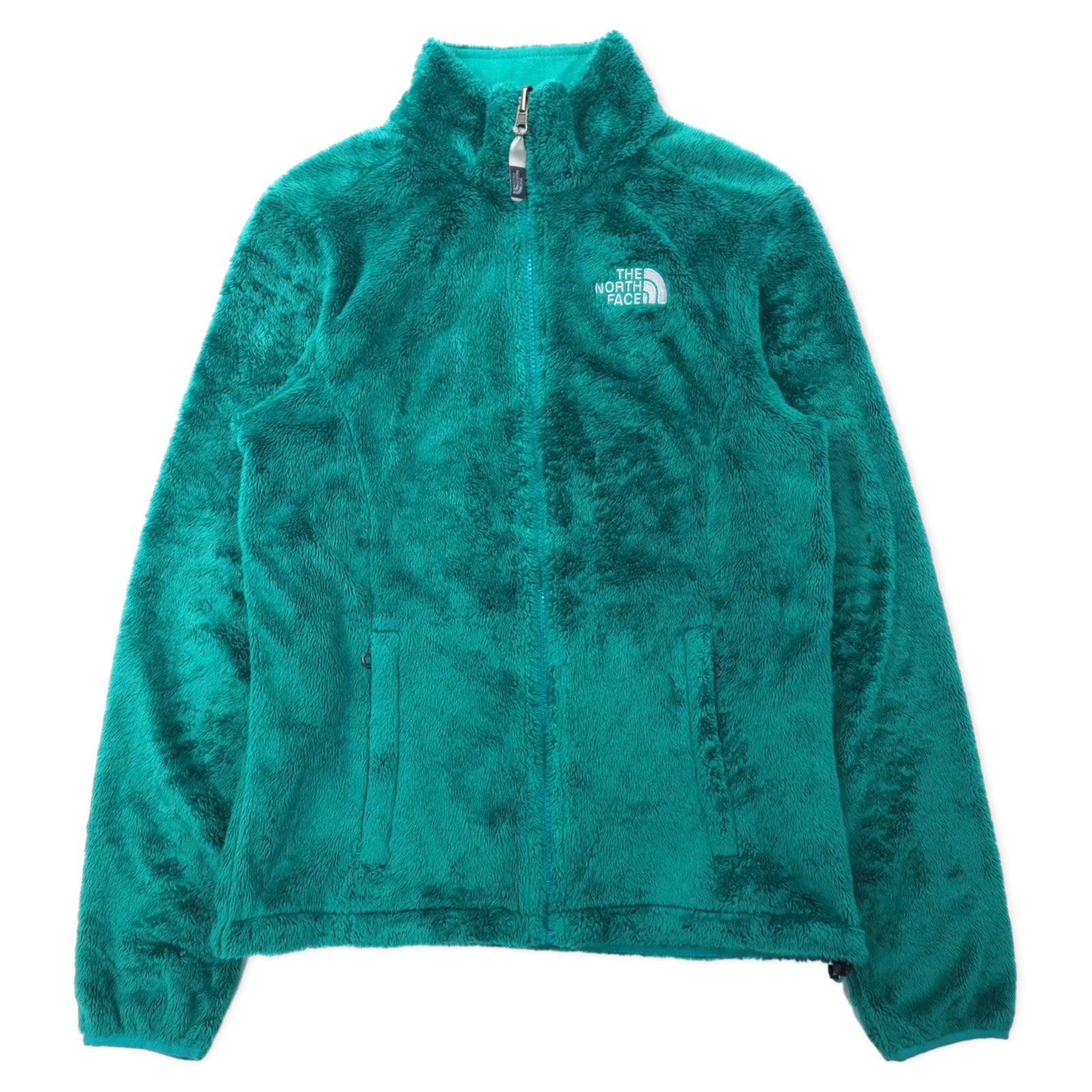 THE NORTH FACE Giacca in pile Sherpa XS verde poliestere con logo ricamato