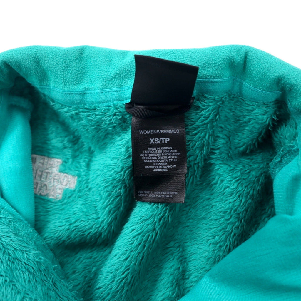 THE NORTH FACE Giacca in pile Sherpa XS verde poliestere con logo ricamato