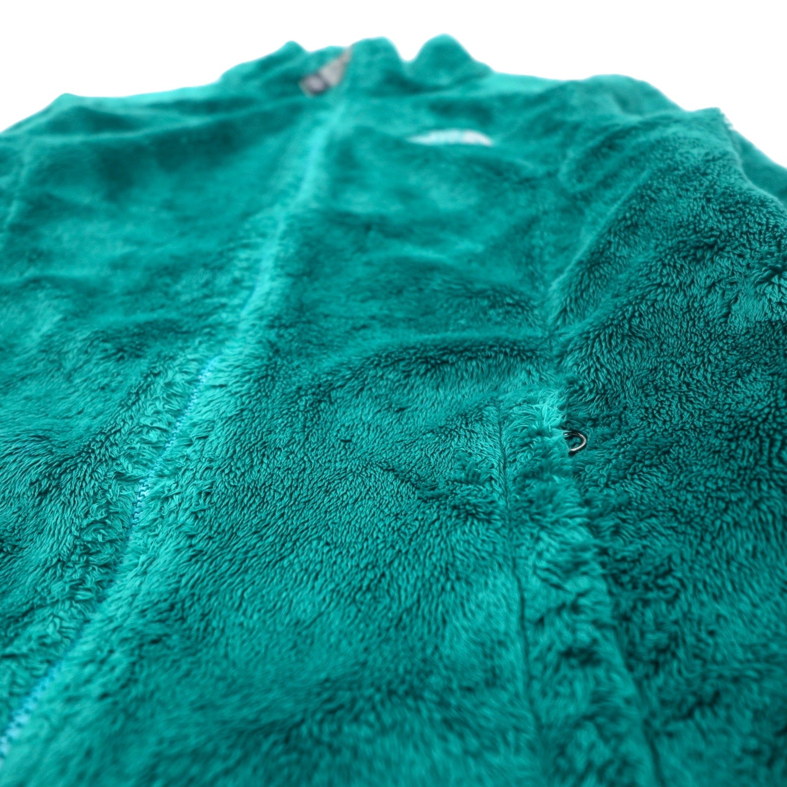 THE NORTH FACE Giacca in pile Sherpa XS verde poliestere con logo ricamato