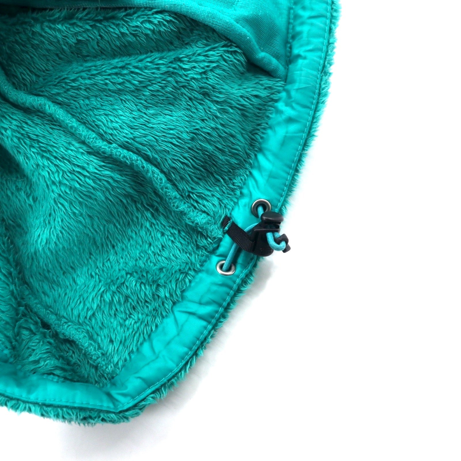 THE NORTH FACE Giacca in pile Sherpa XS verde poliestere con logo ricamato
