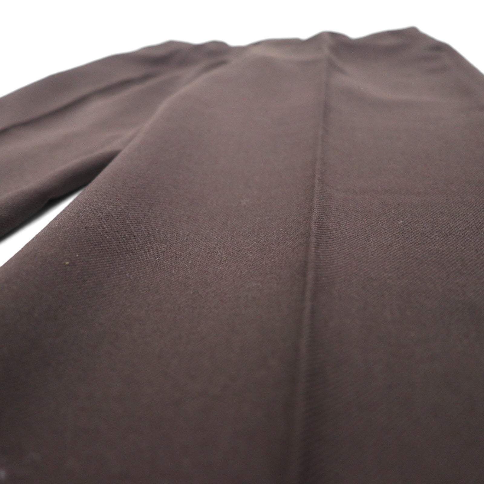 LANVIN completo doppiopetto con revers a punta, blazer, taglia L, marrone scuro, in lana, bottoni in metallo, taglio ampio