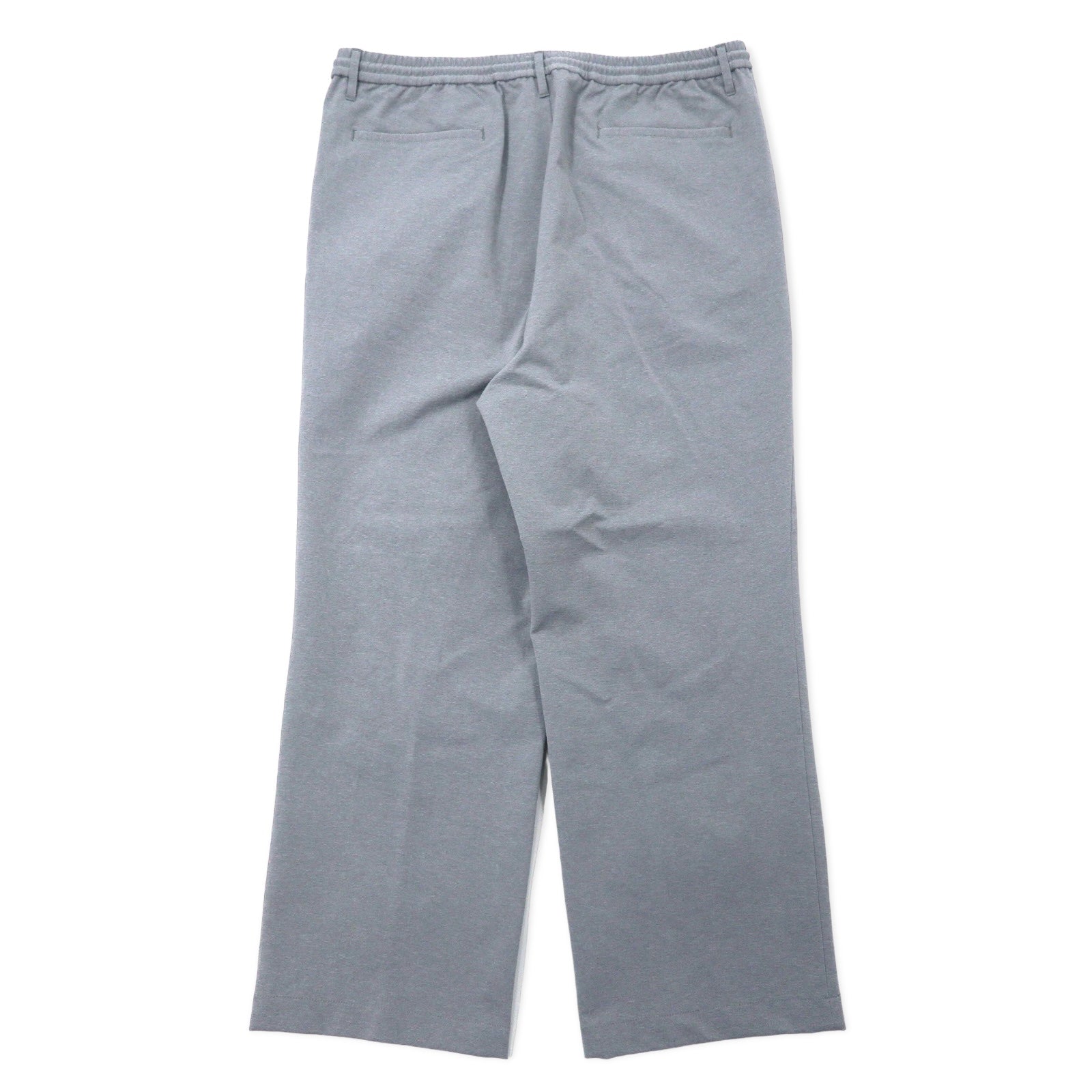 LACOSTE Pantaloni dritti elasticizzati easy-pants 46 grigio poliestere RELAXED FIT HH073EL