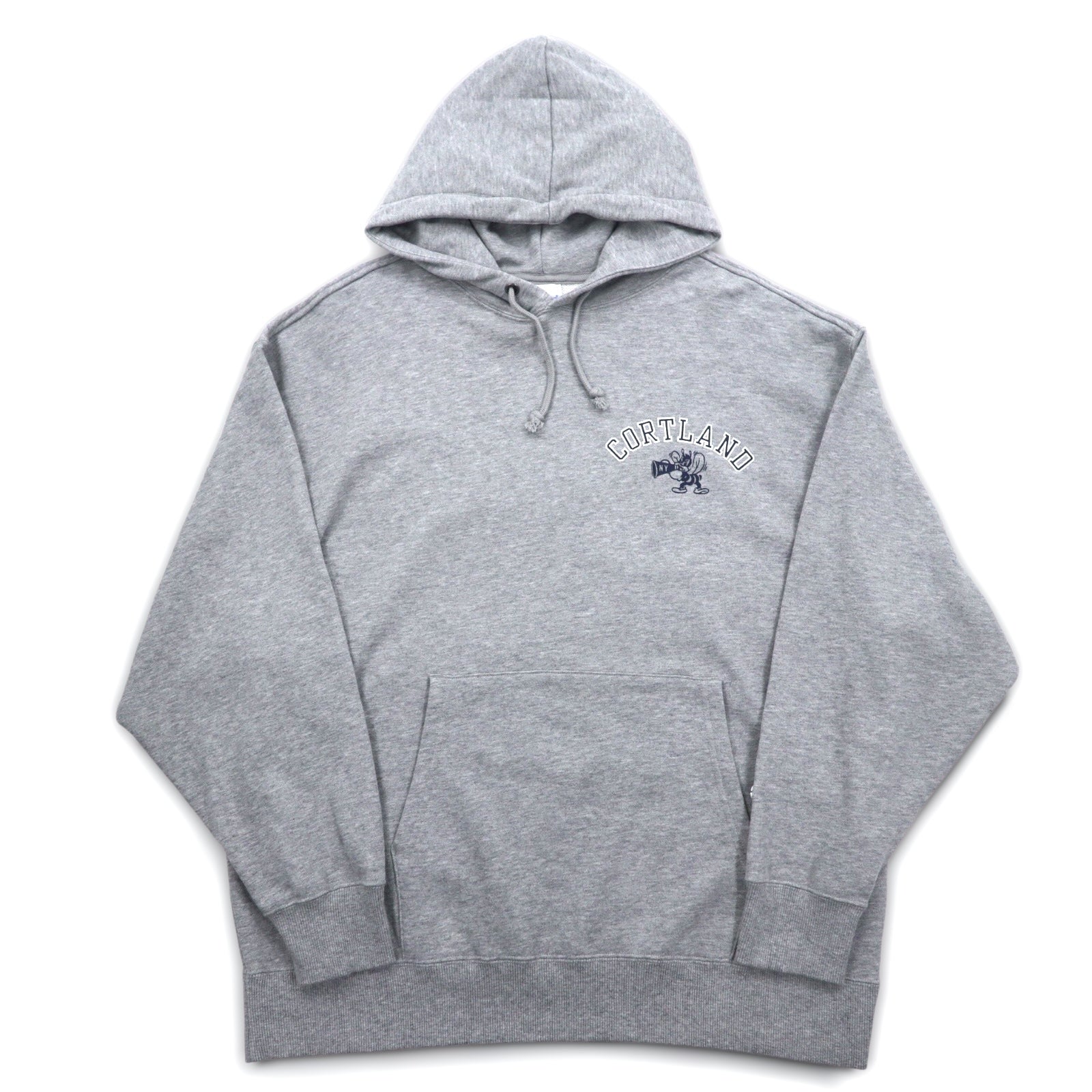 Champion Felpa pullover con cappuccio XL Grigio Cotone Stampa posteriore CORTLAND C8-U112