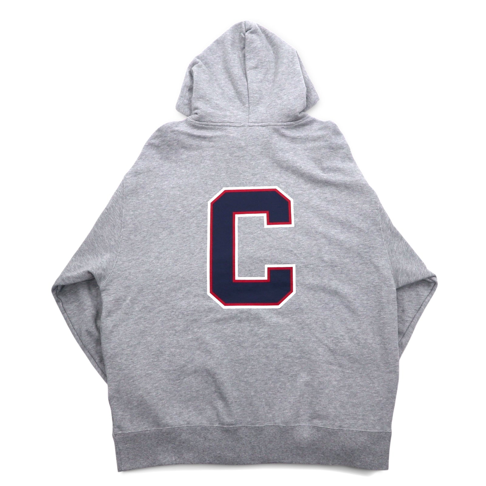 Champion Felpa pullover con cappuccio XL Grigio Cotone Stampa posteriore CORTLAND C8-U112