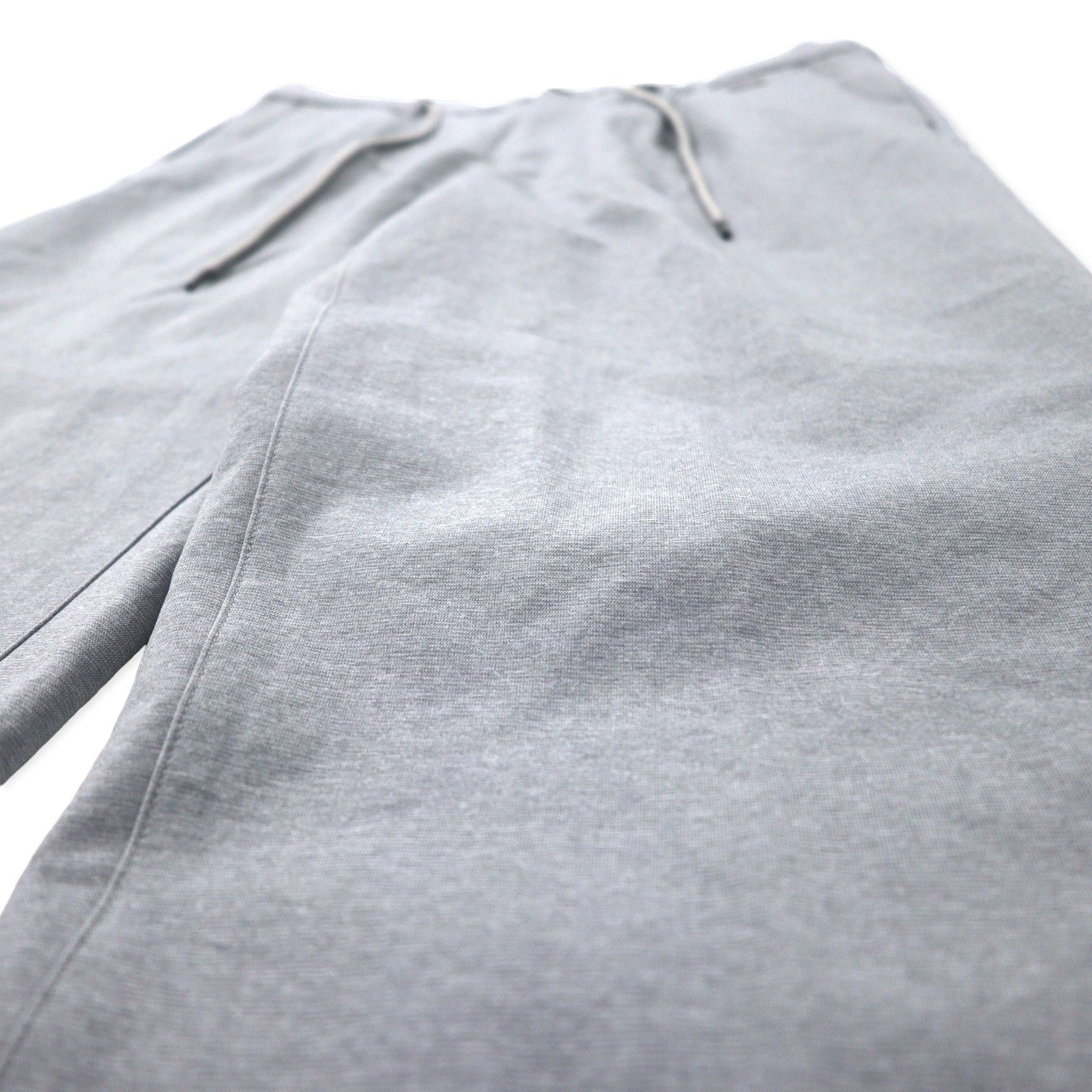 LACOSTE Pantaloni dritti elasticizzati easy-pants 46 grigio poliestere RELAXED FIT HH073EL