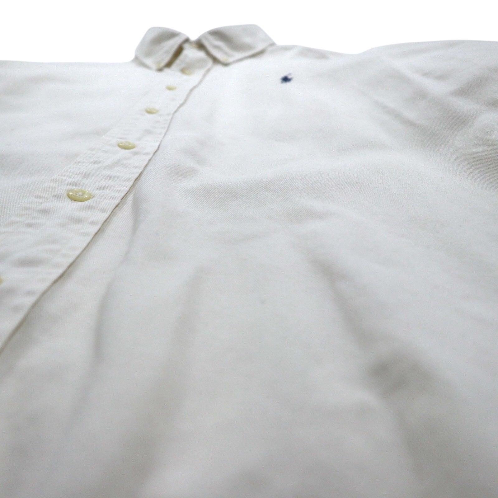 Ralph Lauren anni '90 BLAIRE Oxford Button-Down Camicia 2XL Bianca Ricamo piccolo pony Taglia grande