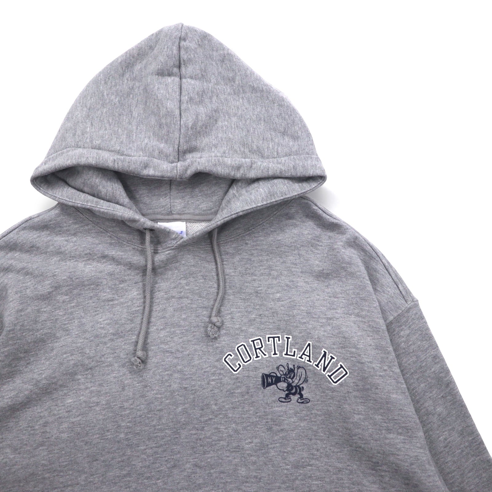 Champion Felpa pullover con cappuccio XL Grigio Cotone Stampa posteriore CORTLAND C8-U112