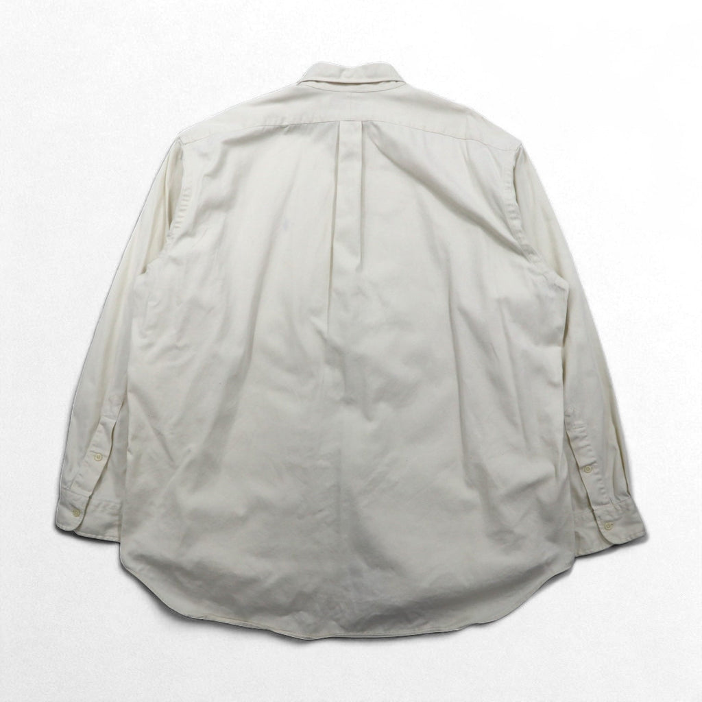Ralph Lauren 90年代 BLAIRE オックスフォード ボタンダウンシャツ 2XL ホワイト スモールポニー刺繍 ビッグサイズ