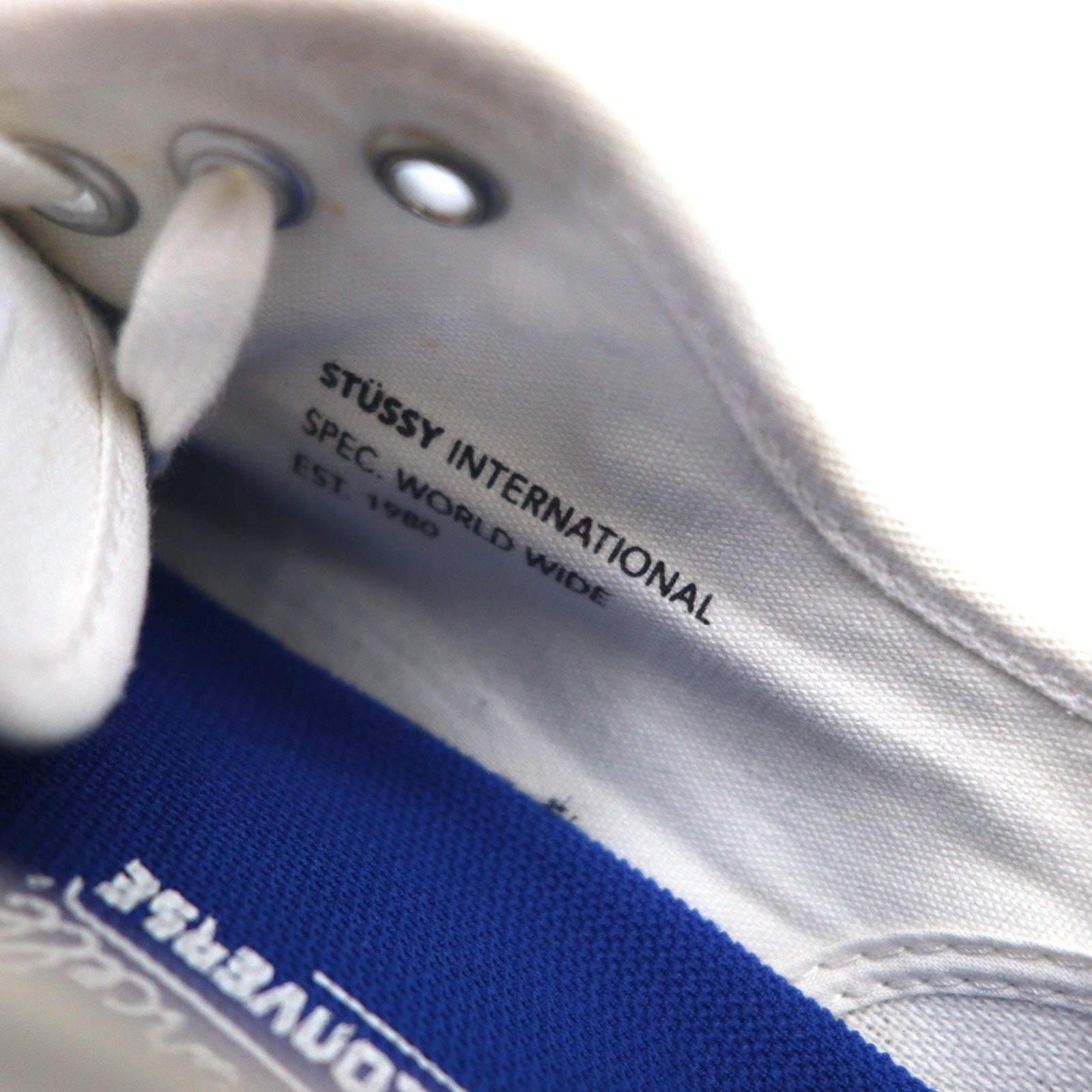 STUSSY × CONVERSE Jack Purcell JACK PURCELL Sneakers 29cm White Canvas 1CK447