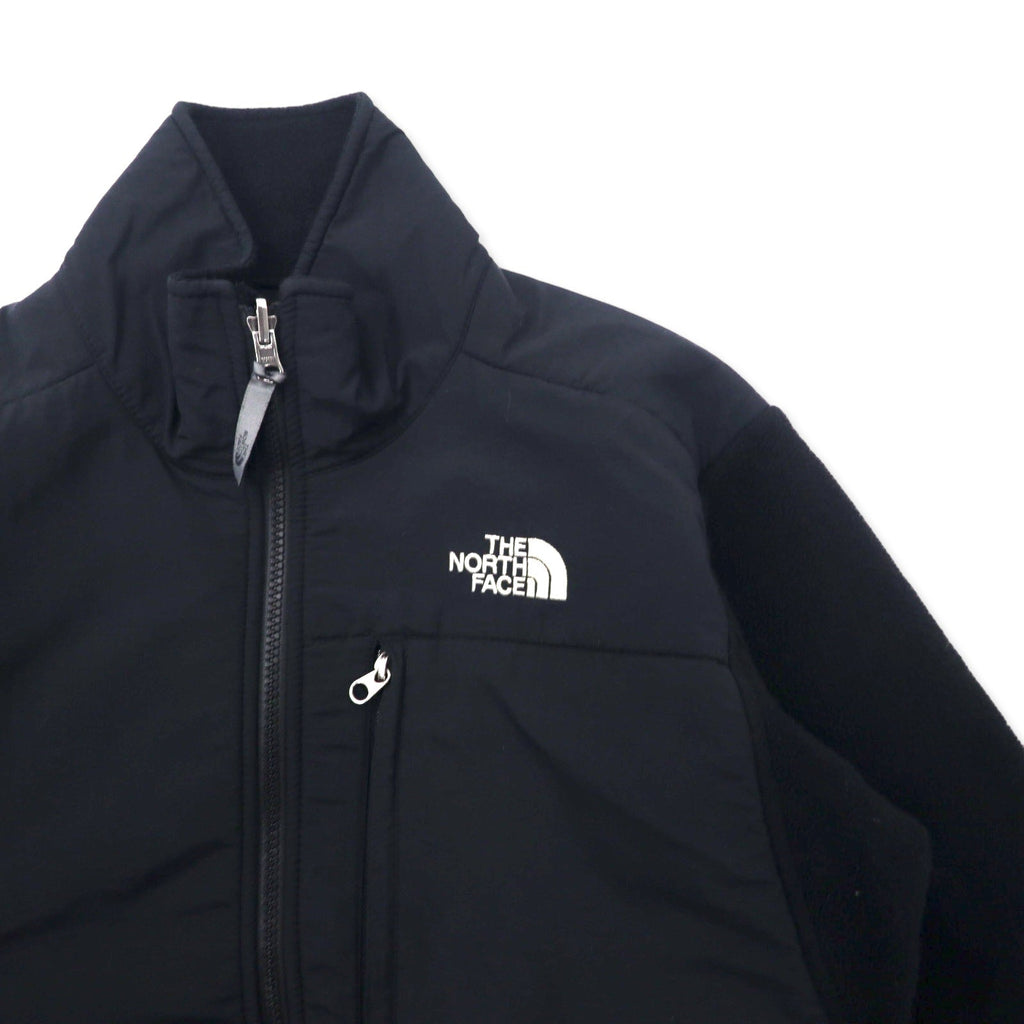 THE NORTH FACE Giacca Denali pile POLARTEC S nero poliestere logo ricamato