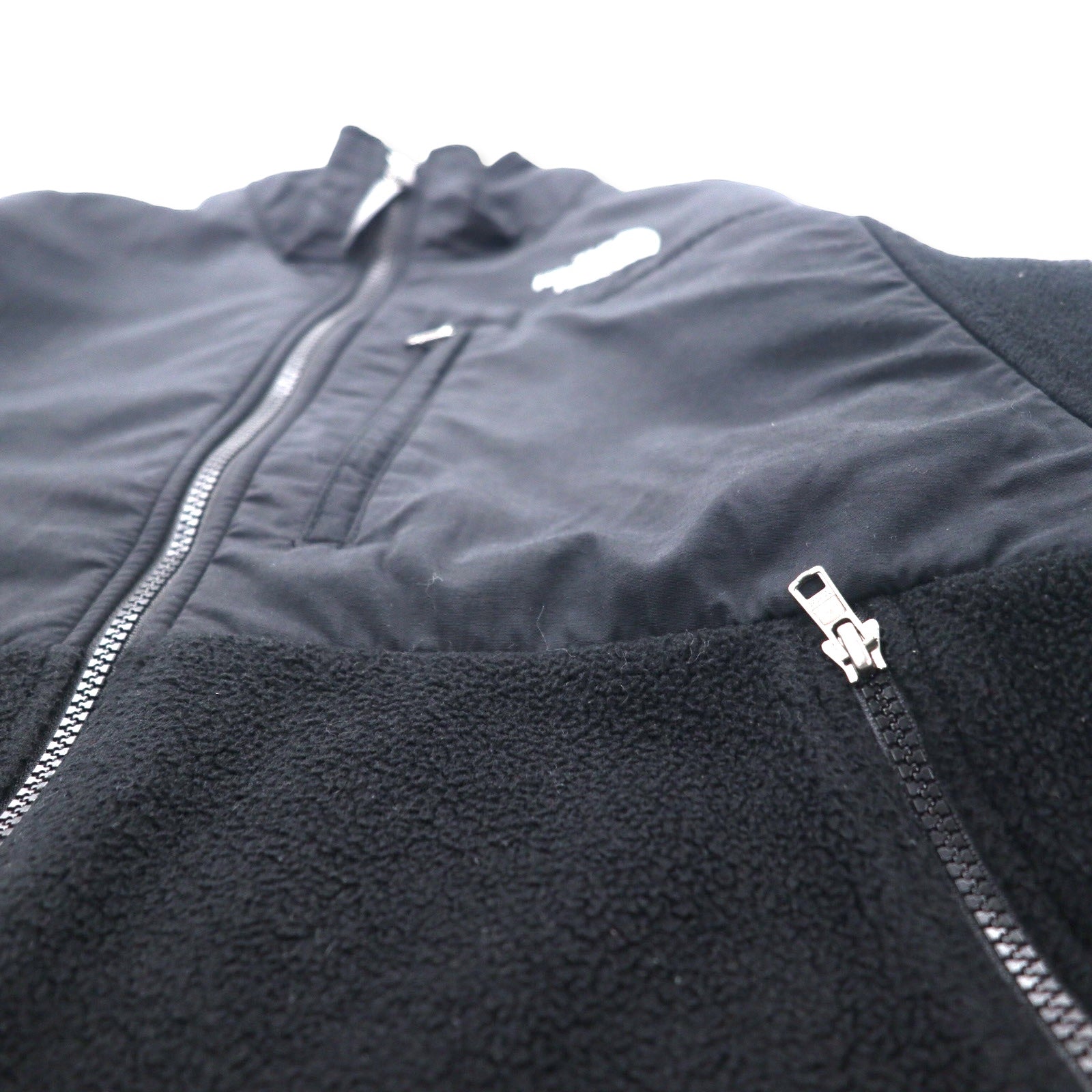 THE NORTH FACE Giacca Denali pile POLARTEC S nero poliestere logo ricamato
