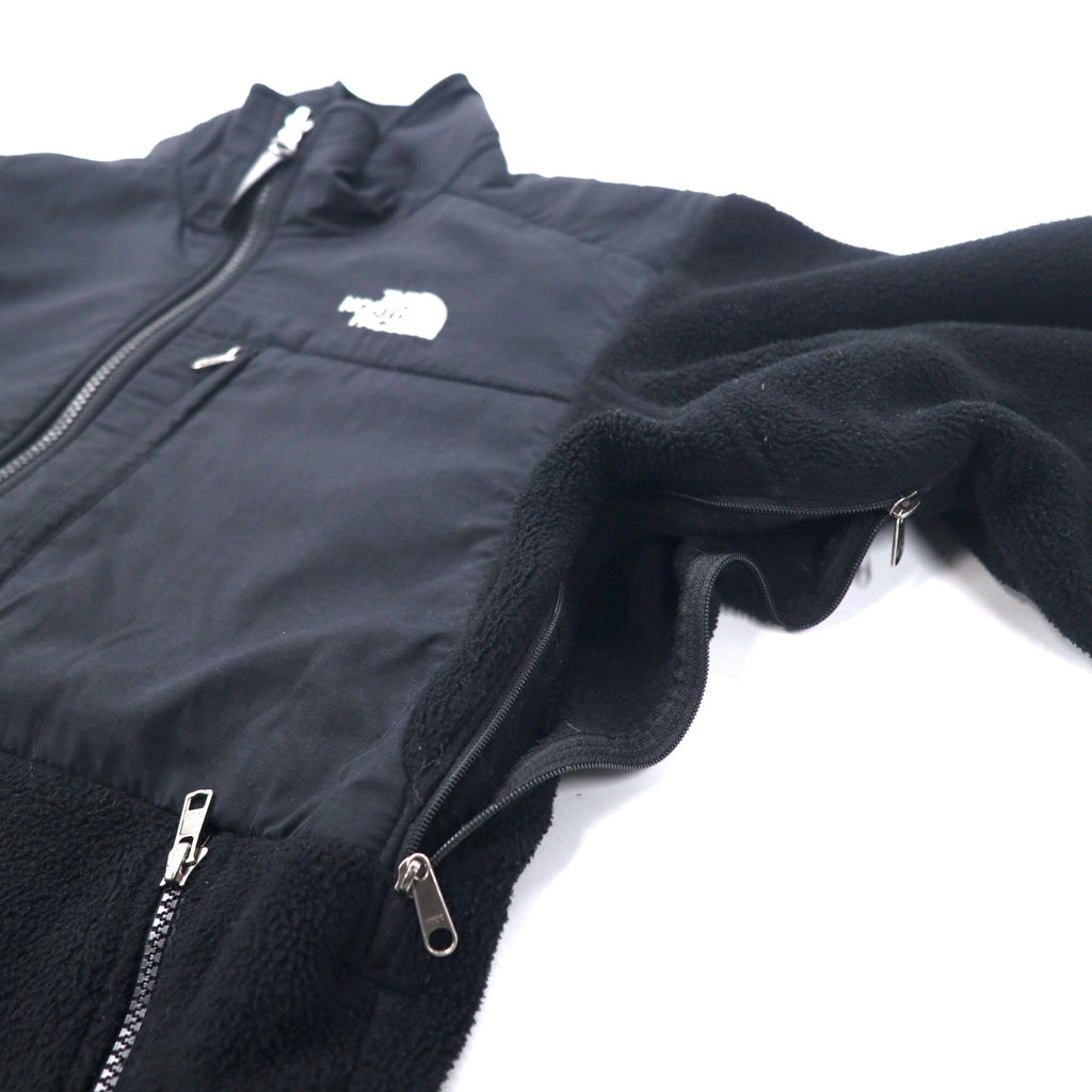 THE NORTH FACE Giacca Denali pile POLARTEC S nero poliestere logo ricamato