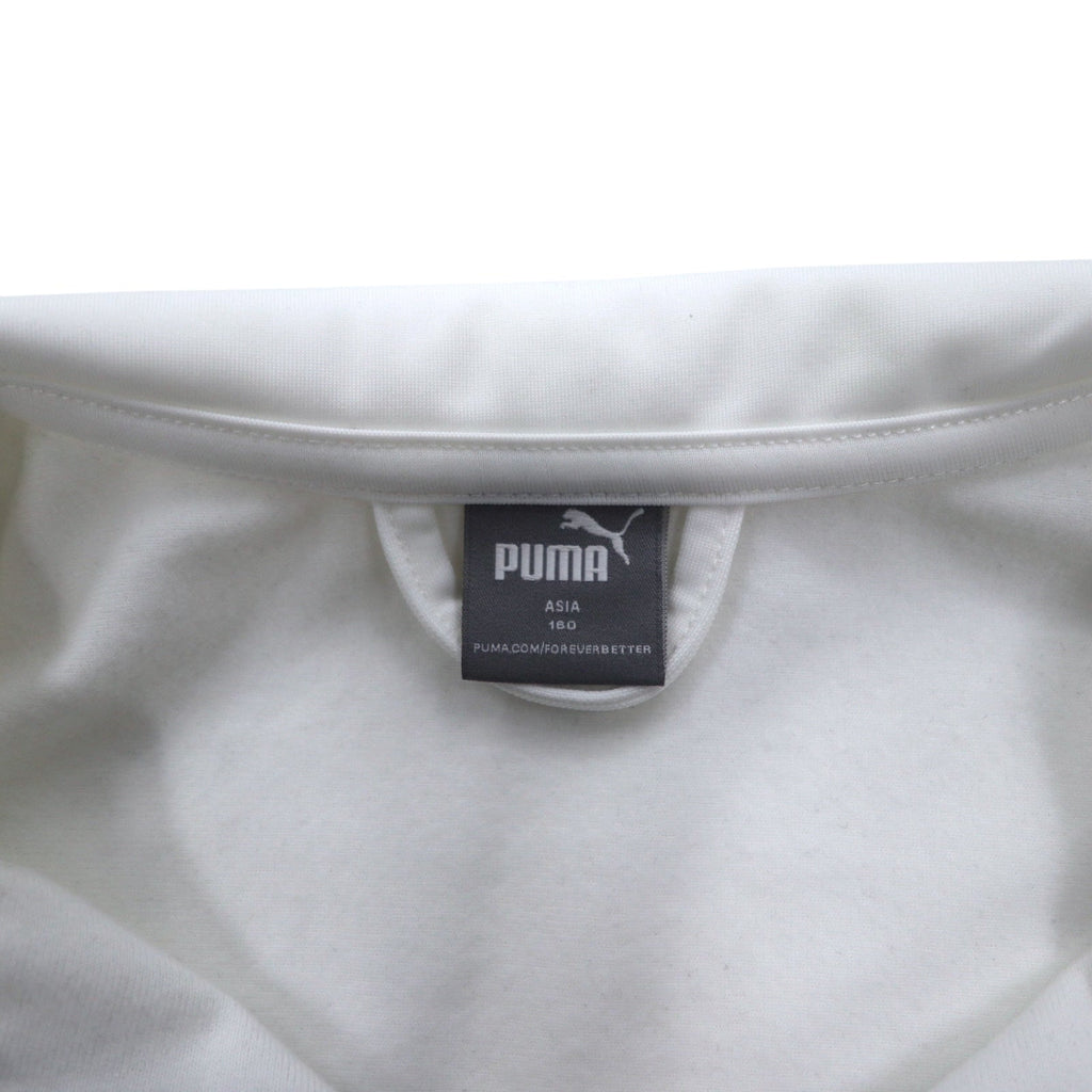 PUMA Tuta sportiva giacca e pantaloni taglia M, colore nero/bianco 585316-01