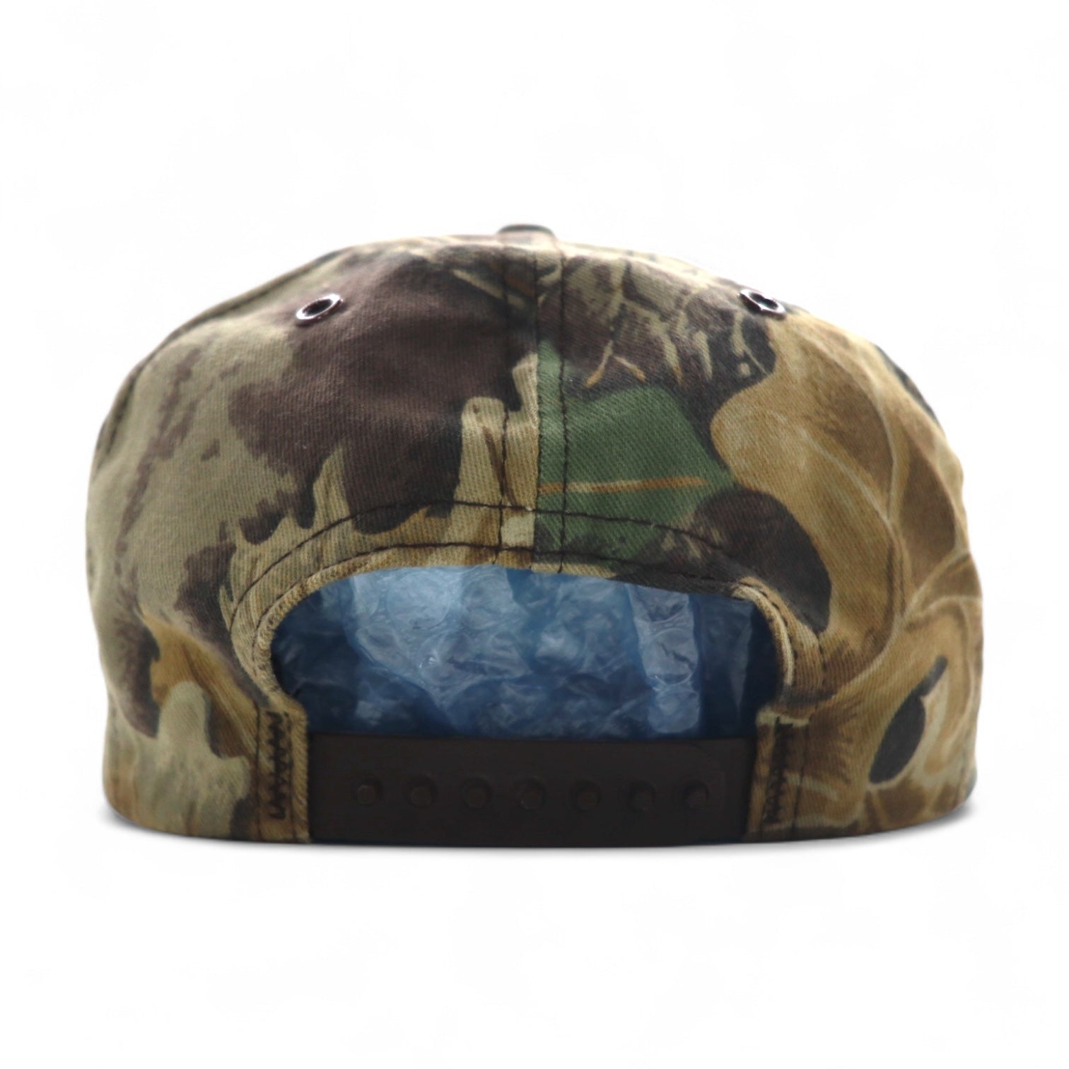 Cappellino da baseball outdoor ADVANTAGE, anni '90, Made in USA, motivo mimetico RealTree, taglia unica, con chiusura a scatto, colore kaki, in cotone