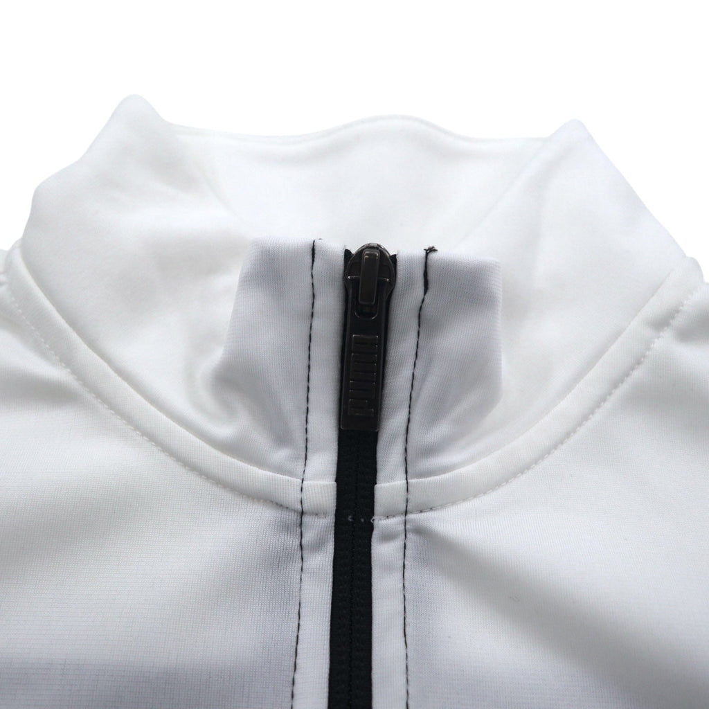 PUMA Tuta sportiva giacca e pantaloni taglia M, colore nero/bianco 585316-01