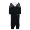 PUMA Tuta sportiva giacca e pantaloni taglia M, colore nero/bianco 585316-01