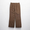 J.C.Penney 80年代 USA製 The Fox Collection 2タック スラックスパンツ L ブラウン ロケットTALONジップ デッドストック 未使用品