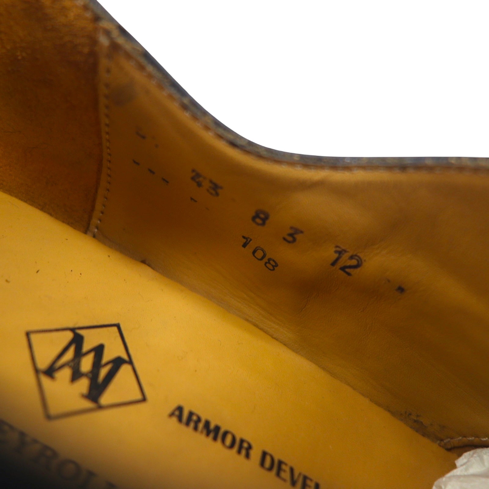 FRENCH ARMY Scarpe militari ARGUEYROLLES Scarpe eleganti da ufficiale 27cm Pelle nera Militare ARMOR DEVELOPPEMENT