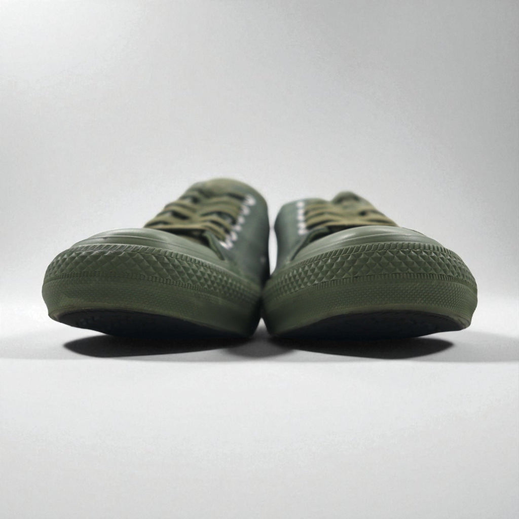 CONVERSE × ENGINEERED GARMENTS × BEAMS＋ オールスター ALL STAR 100 OX スニーカー 27cm カーキ スエード レザー キャンバス 1CL016 未使用品