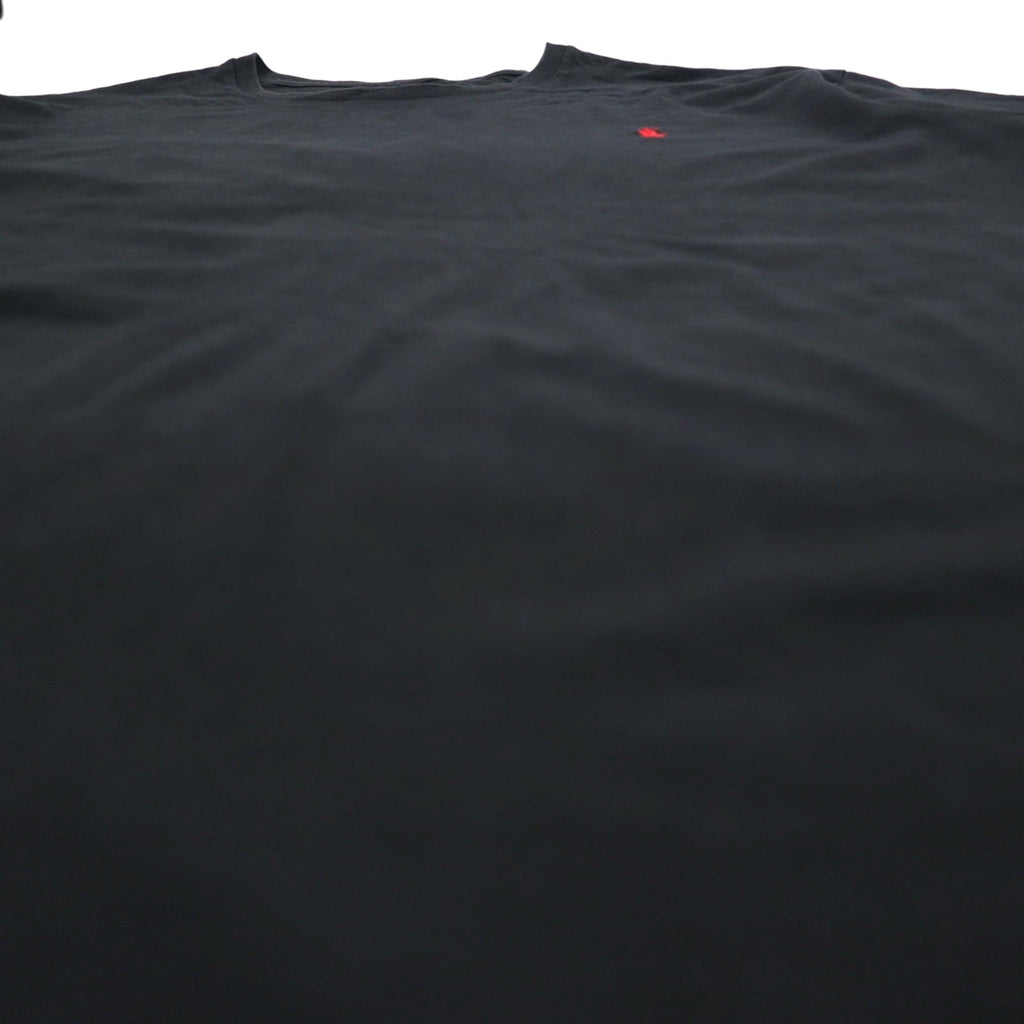 POLO RALPH LAUREN スモールポニー刺繍 Tシャツ 3XL ビッグサイズ ブラック コットン