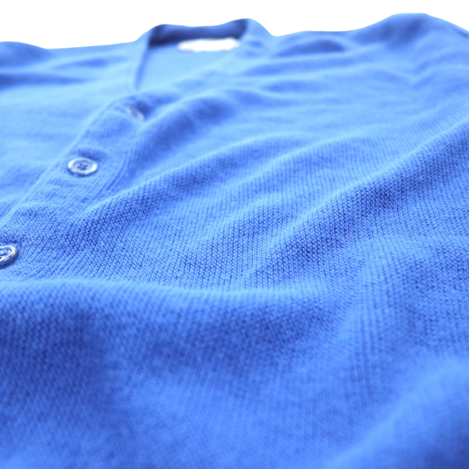 LONDON FOG anni '90, cardigan in maglia acrilica made in USA, taglia XL, blu, acrilico