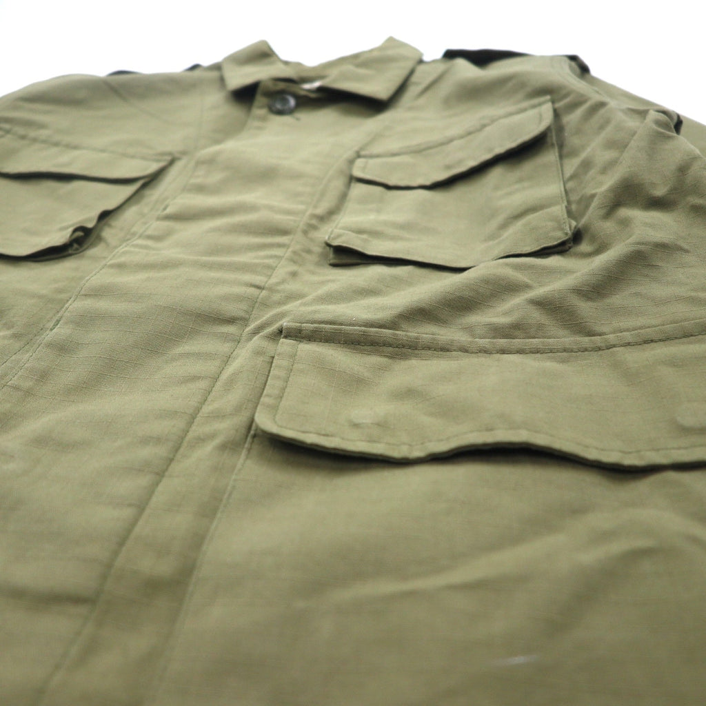 snow peak Giacca militare antistrappo DWR Rip Stop Jacket M cachi cotone idrorepellente JK-19AU118