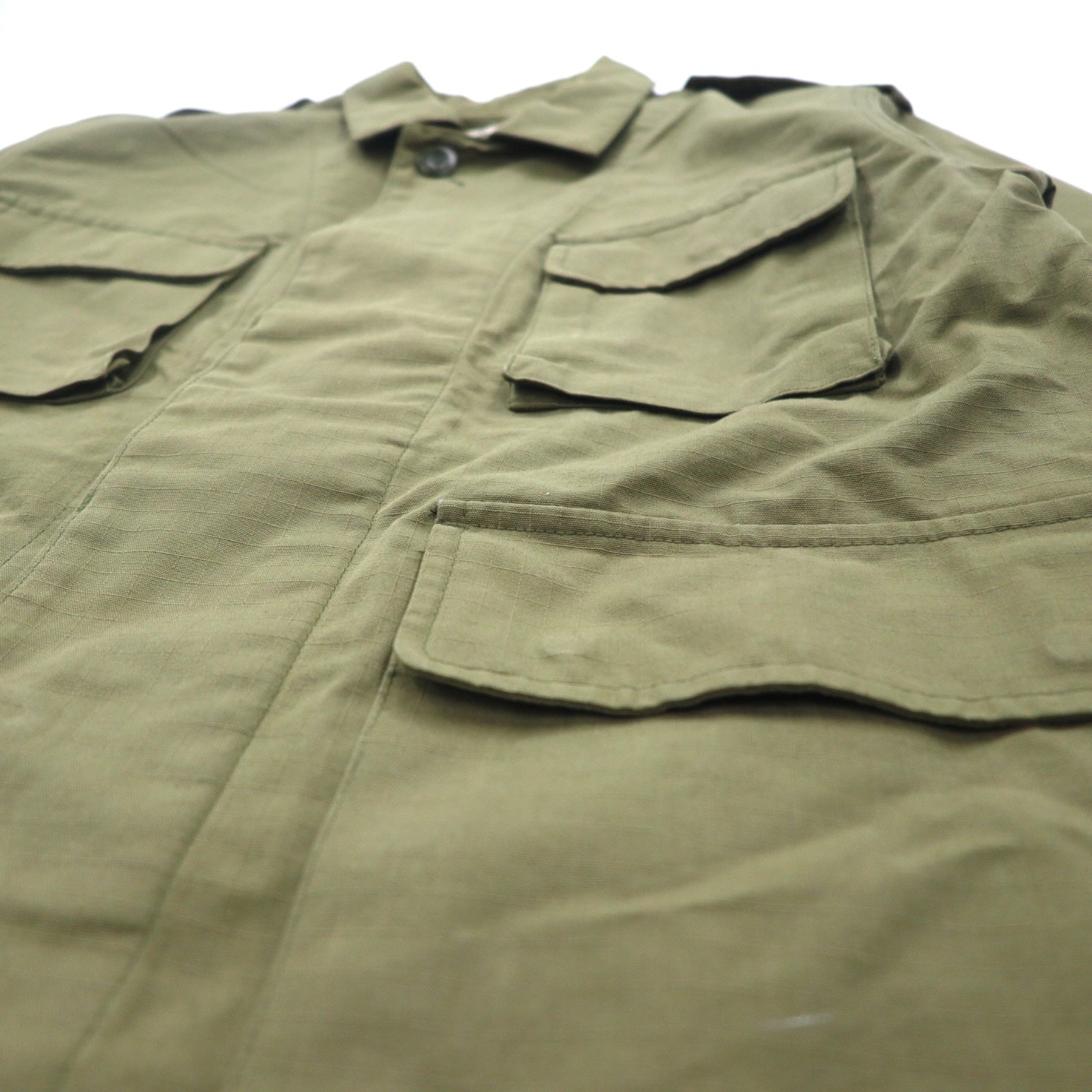 snow peak Giacca militare antistrappo DWR Rip Stop Jacket M cachi cotone idrorepellente JK-19AU118