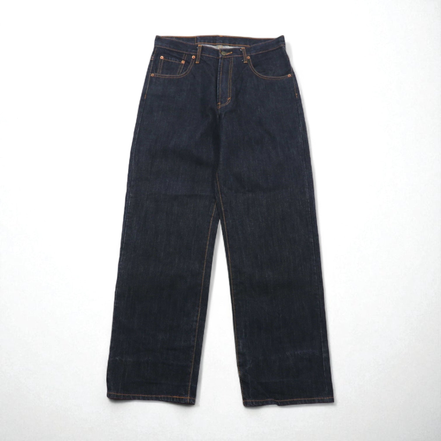 A Bathing Ape Jeans rigidi in denim L indaco blu LOT 2005