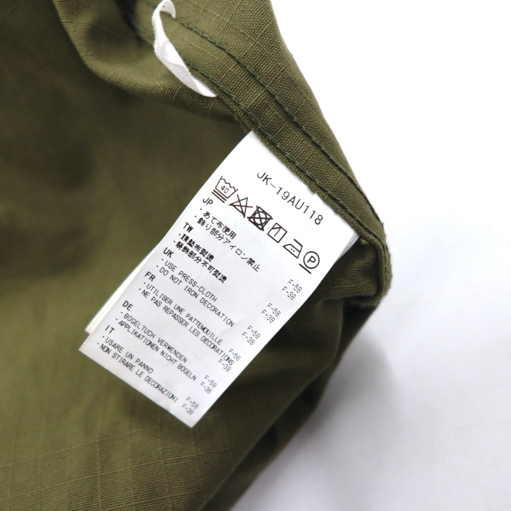 snow peak Giacca militare antistrappo DWR Rip Stop Jacket M cachi cotone idrorepellente JK-19AU118