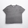 POLO RALPH LAUREN スモールポニー刺繍 Tシャツ 2XL グレー コットン