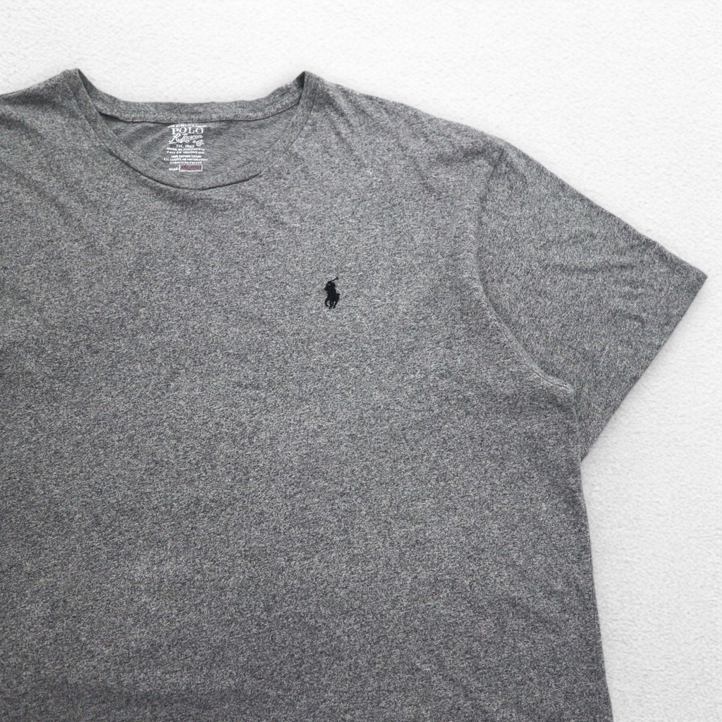 POLO RALPH LAUREN スモールポニー刺繍 Tシャツ 2XL グレー コットン
