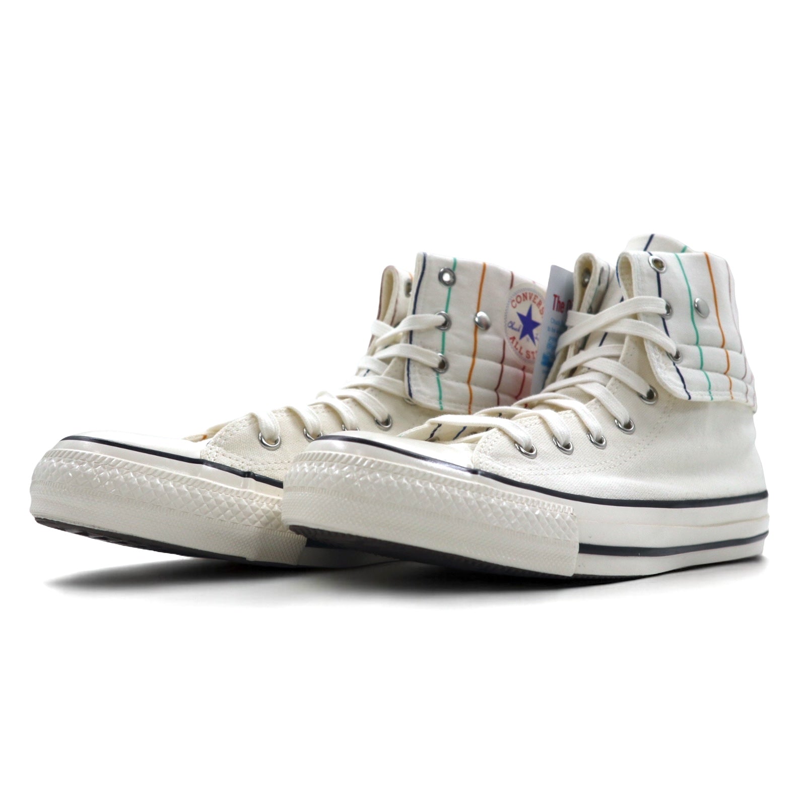 CONVERSE USA U.S.ORIGINATOR ALL STAR US KNEE-Hi sneakers 25.5cm bianco 1CL799 Nuovo