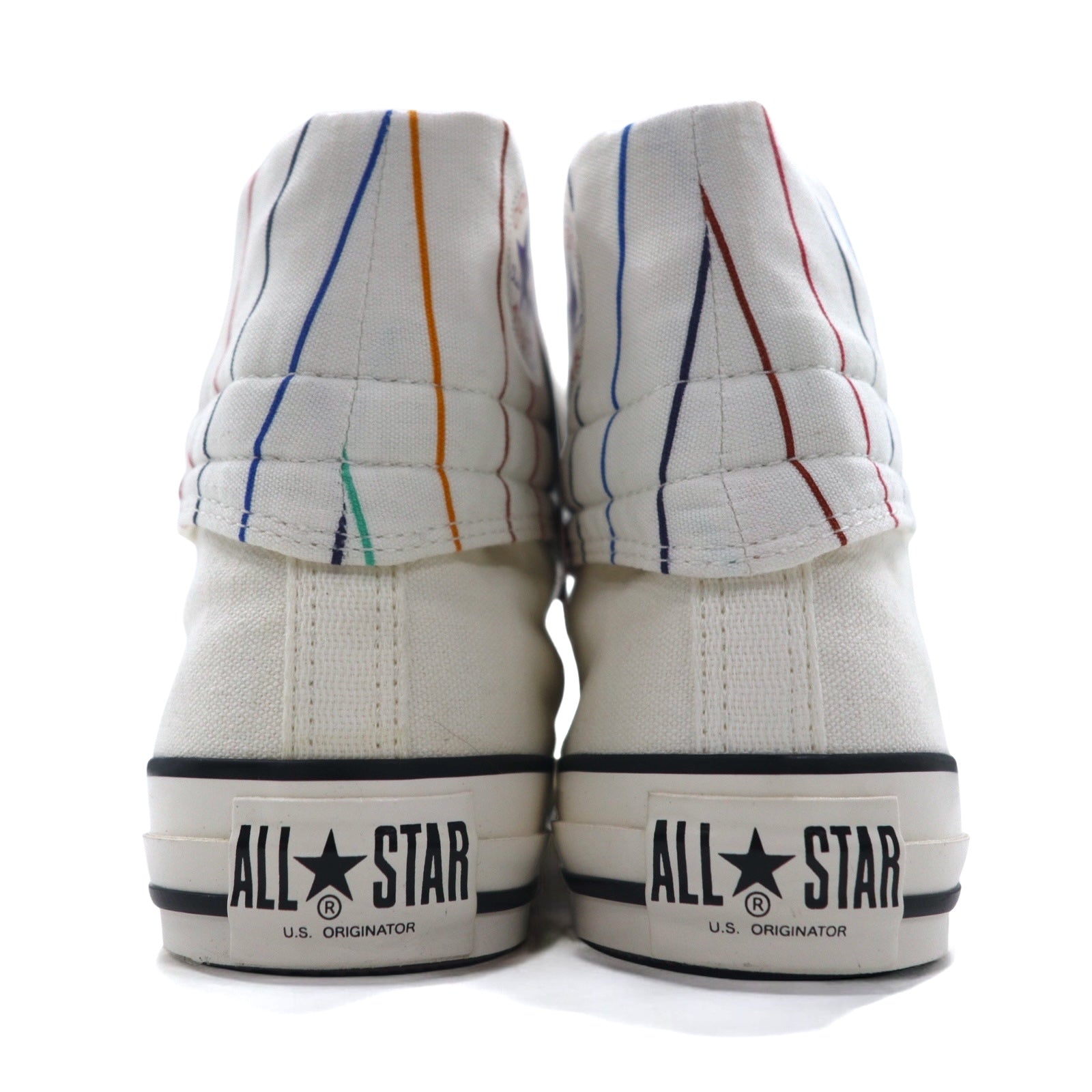CONVERSE USA U.S.ORIGINATOR ALL STAR US KNEE-Hi sneakers 25.5cm bianco 1CL799 Nuovo