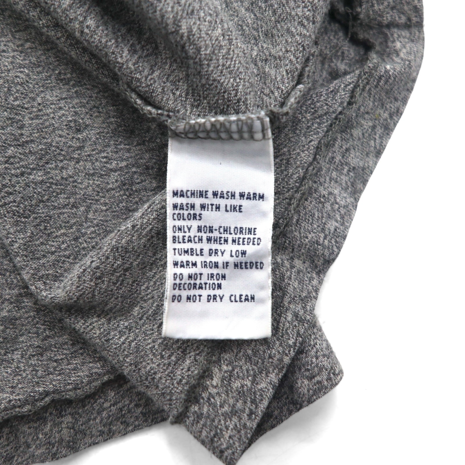 POLO RALPH LAUREN T-shirt con ricamo piccolo pony 2XL grigio cotone